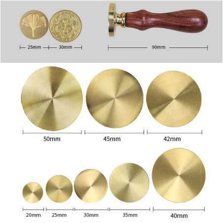 Wax Seal Stamp Set - Personnalisez votre tampon en cire avec