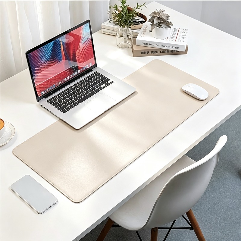 1 grand tapis de souris en sim - Leather Desk Pad avis et prix